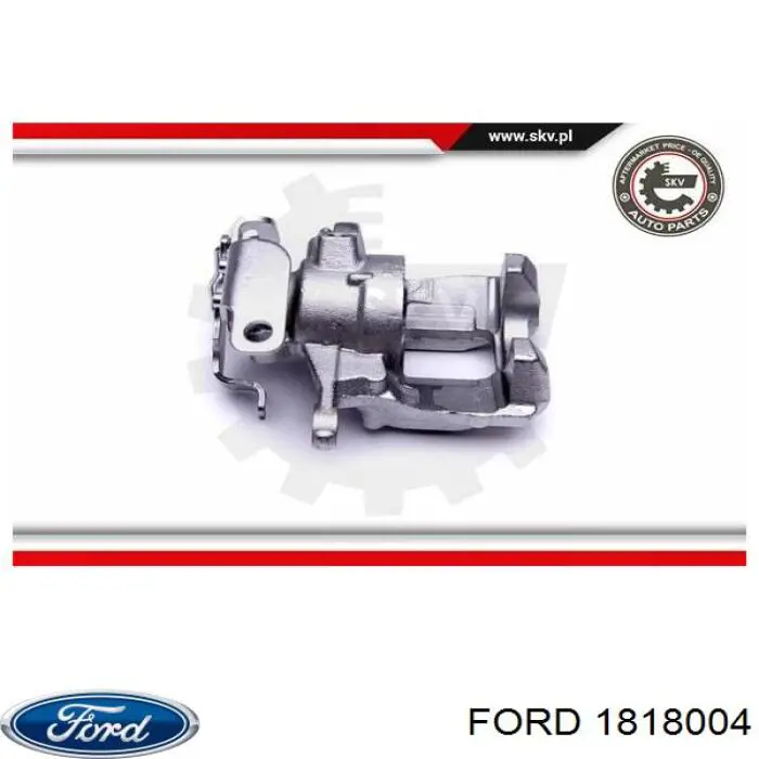 1818004 Ford Pinza de freno trasera izquierda