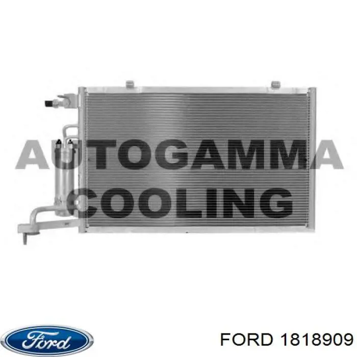1818909 Ford condensador aire acondicionado