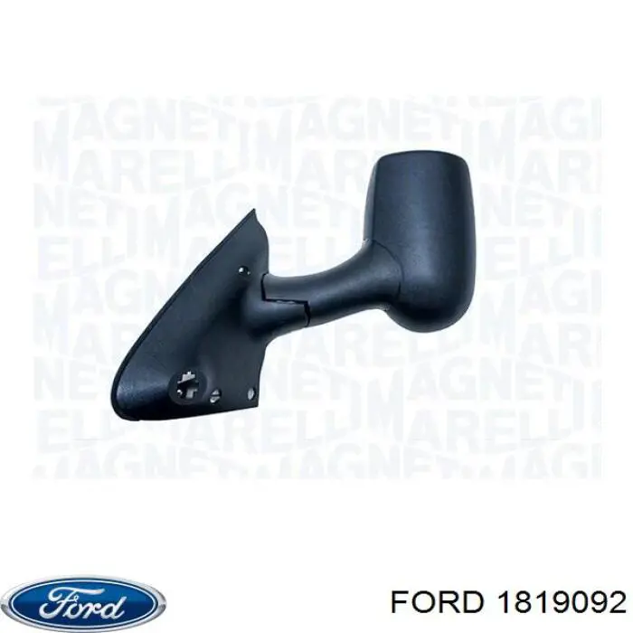 1819092 Ford espejo retrovisor derecho