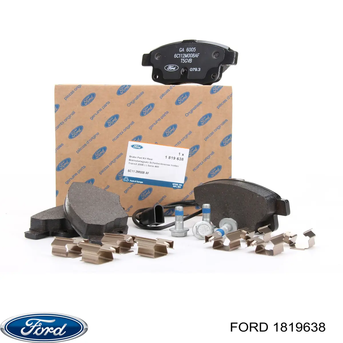 Comprar 1819638 Ford Pastillas de freno traseras