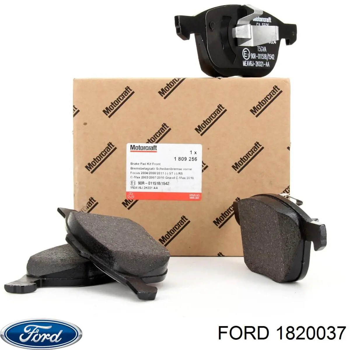 Comprar 1820037 Ford Pastillas delanteras de freno