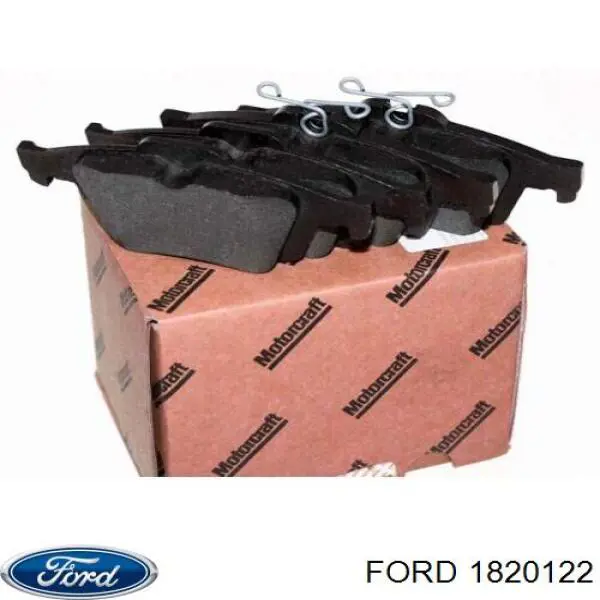 Pastillas de freno traseras 1820122 Ford