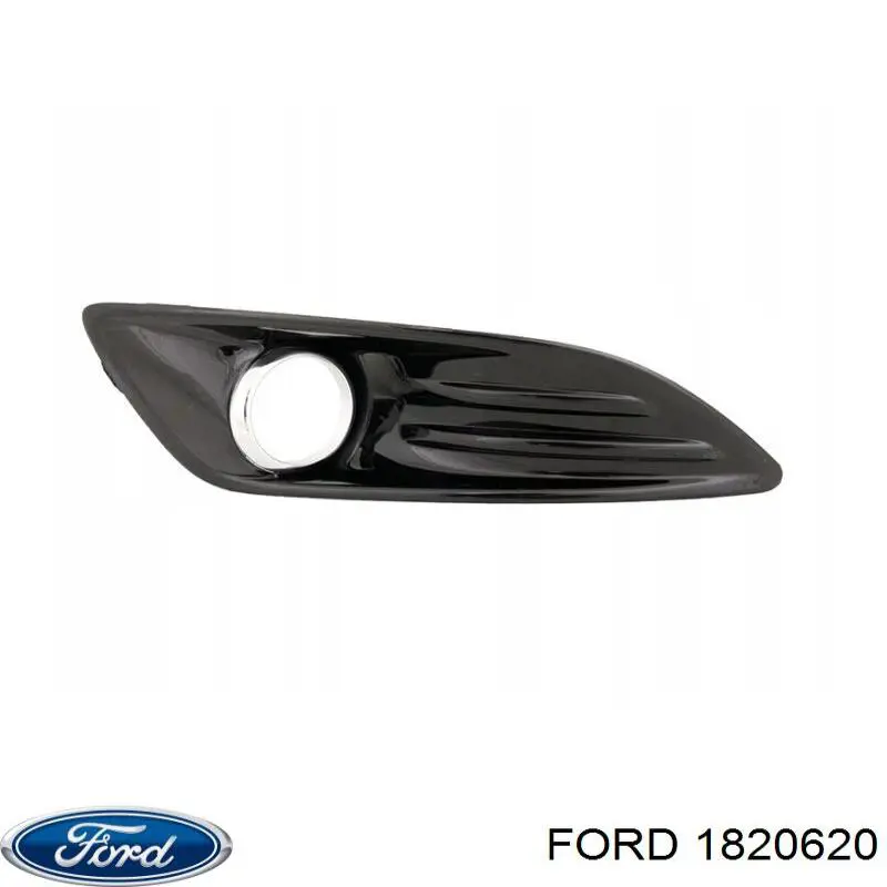 1820620 Ford rejilla de antinieblas delantera derecha