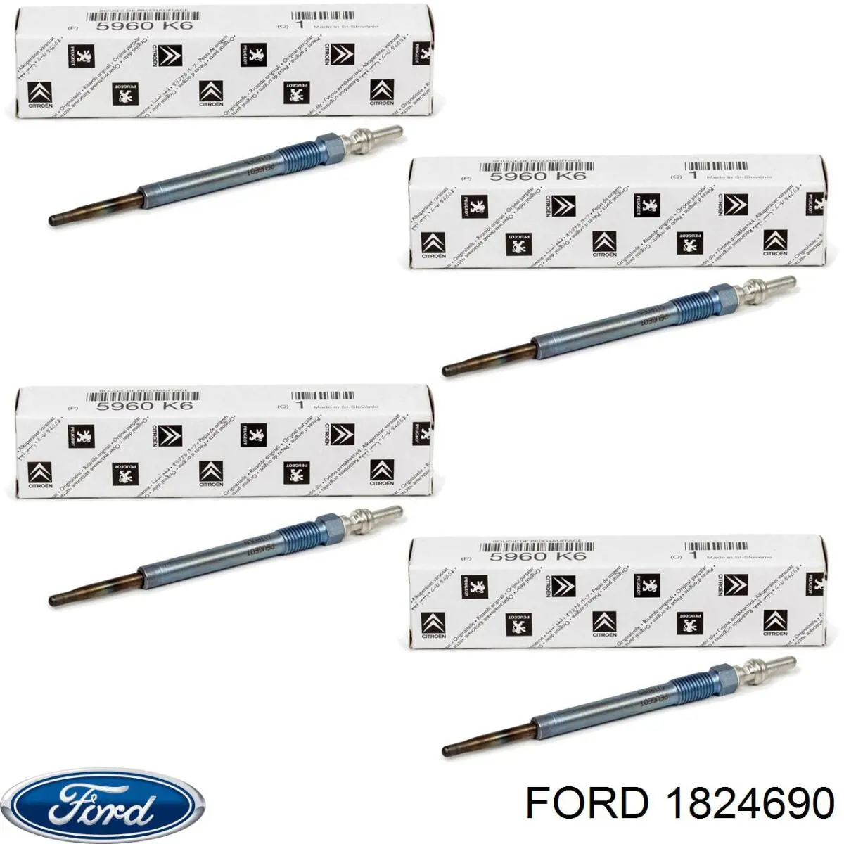 Bujías incandescentes Ford 1824690 precio, desde 23,37 EUR