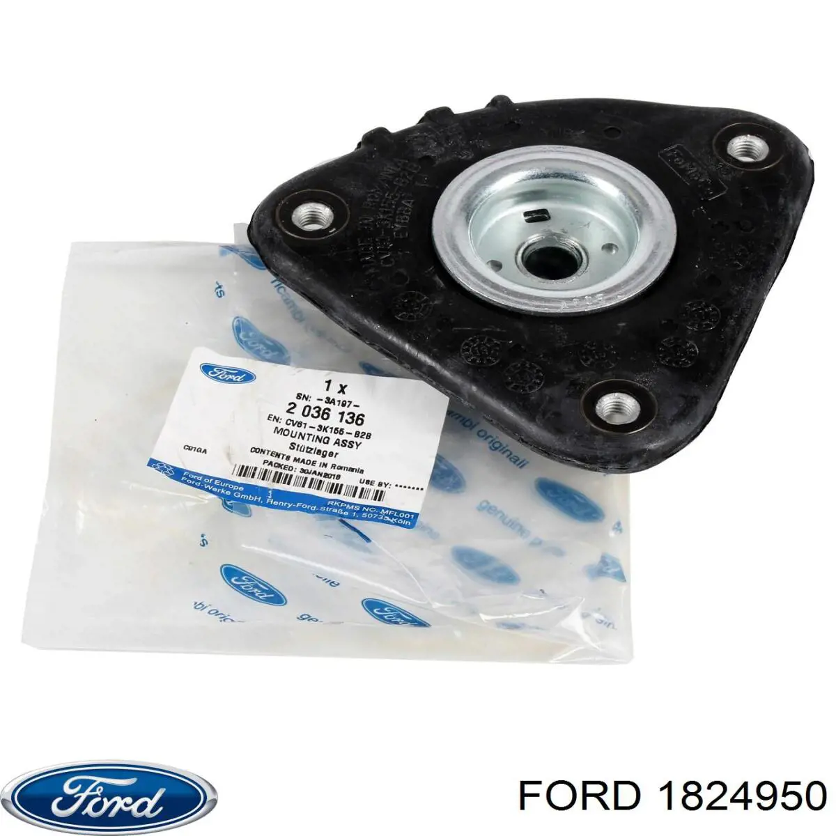 1824950 Ford soporte amortiguador delantero