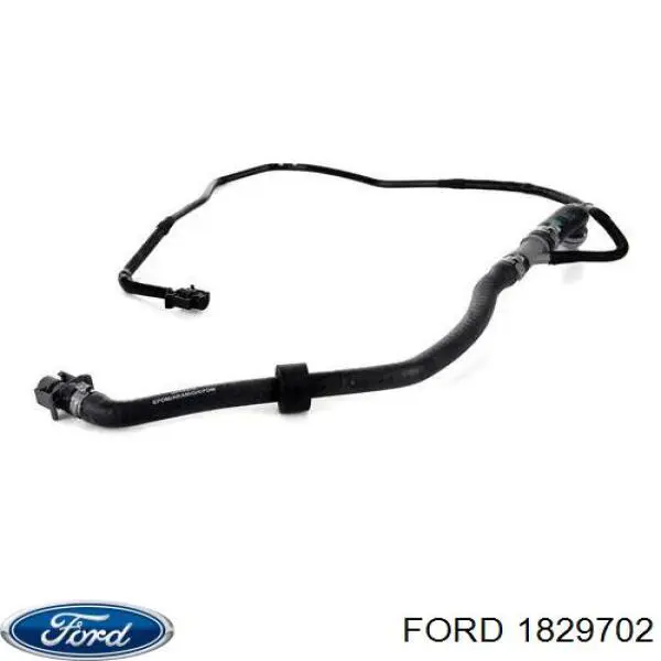 1829702 Ford tubería de radiador, tuberia flexible calefacción, superior