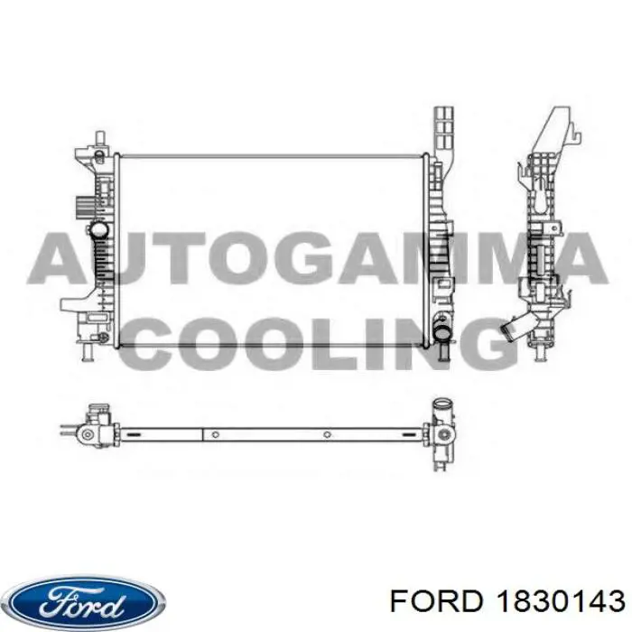 Comprar 1830143 Ford Radiador de auto