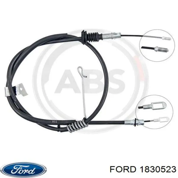 Cable de freno de mano trasero izquierdo Ford 2162782 precio, desde 30,19 EUR