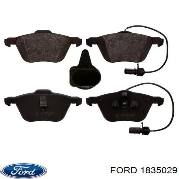 1835029 Ford kit de embrague (3 partes)