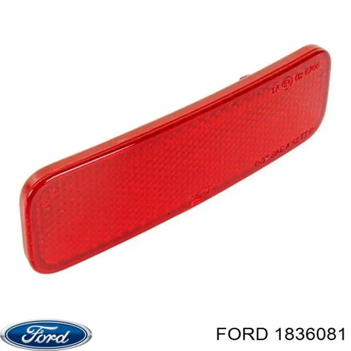 1836081 Ford Reflector, trasero, izquierdo