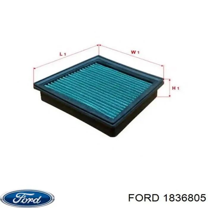 El filtro de aire Ford 1836805 precio, desde 12,43 EUR