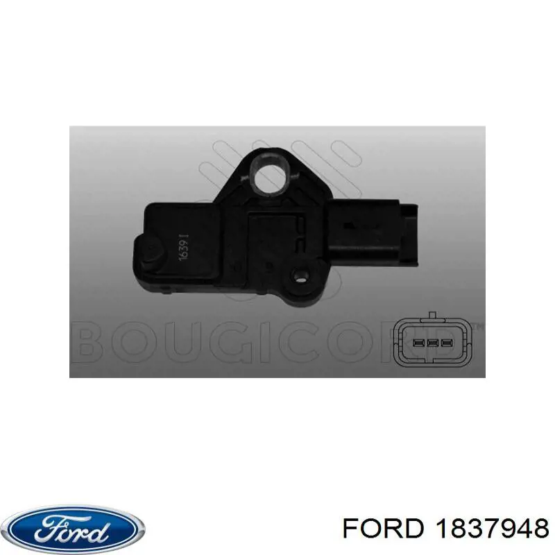 1837948 Ford sensor de cigüeñal