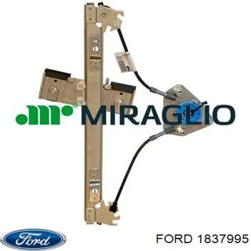 1837995 Ford mecanismo de elevalunas, puerta delantera izquierda