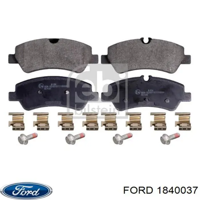 Pastillas de freno traseras 1840037 Ford