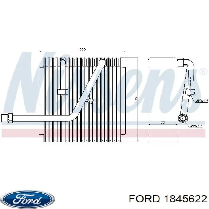 Soporte de parachoques delantero izquierdo Ford 2402887 precio, desde 18,74 EUR
