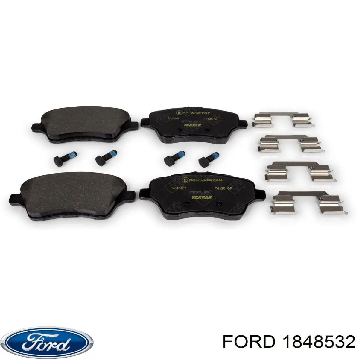 Pastillas de freno delanteras Ford 1848532