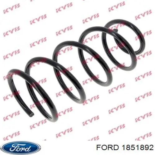 Muelle de suspensión eje delantero Ford Focus 3 CB8