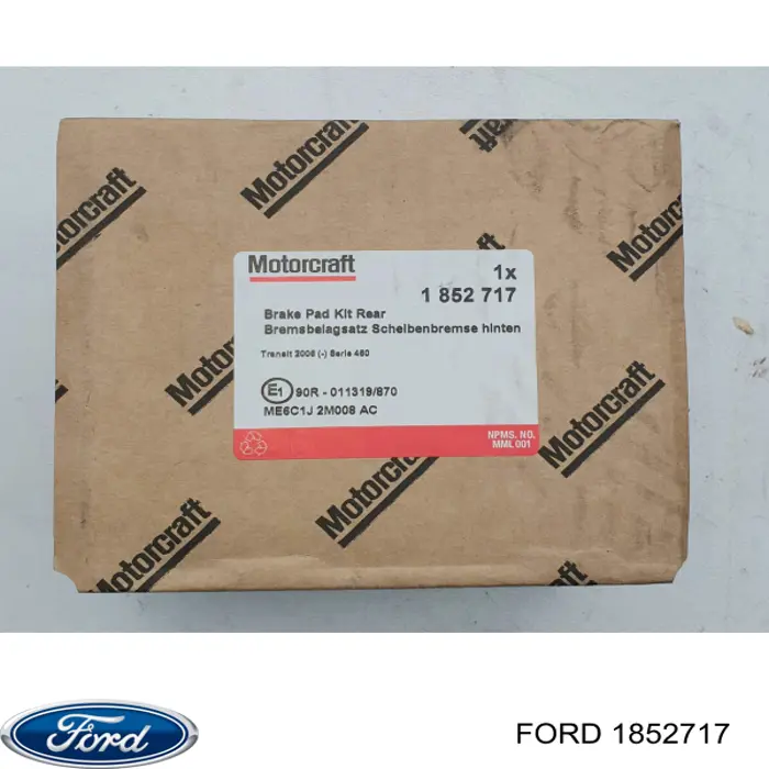Pastillas traseras de freno Ford 1852717 precio, desde 28,23 EUR