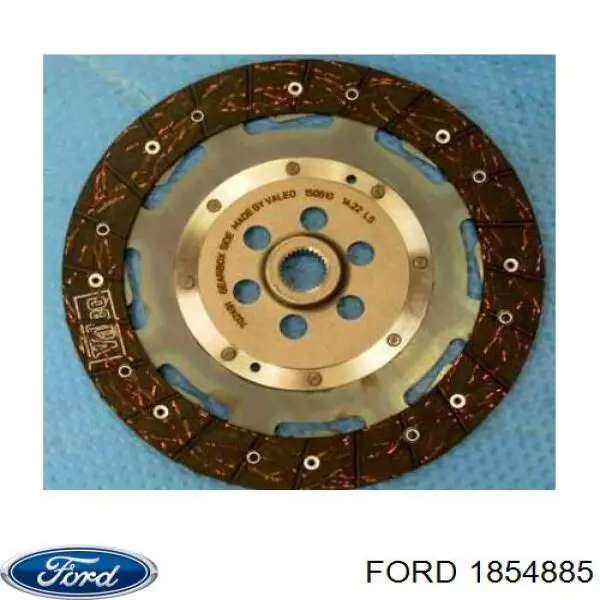 6159296 Ford silenciador del medio