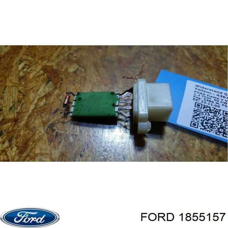 Resistencia de calefacción 1855157 Ford