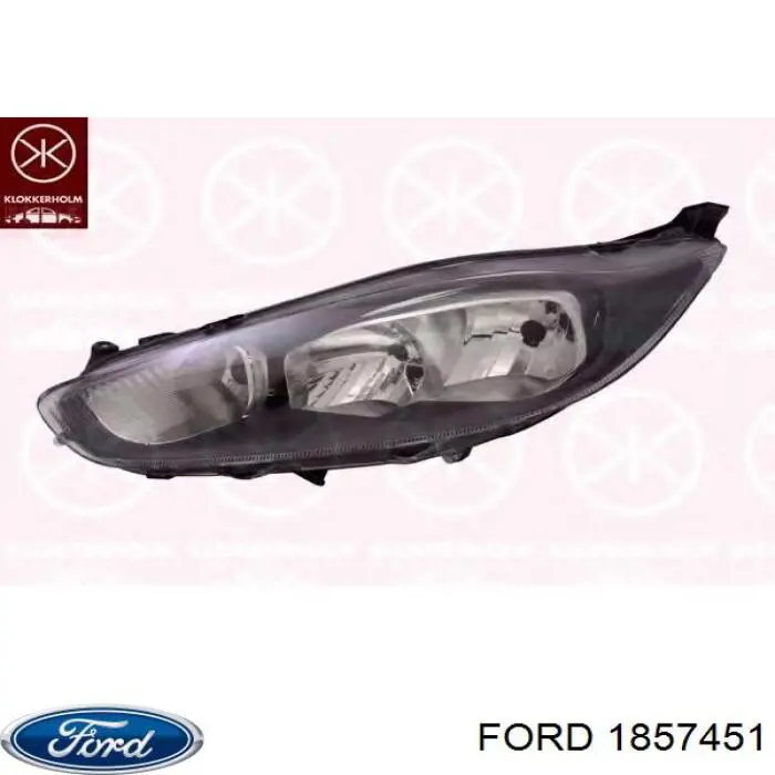 1857451 Ford faro izquierdo