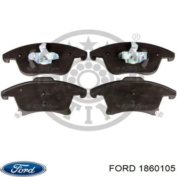 Pastillas freno delanteras Ford 1860105 precio, desde 36,21 EUR
