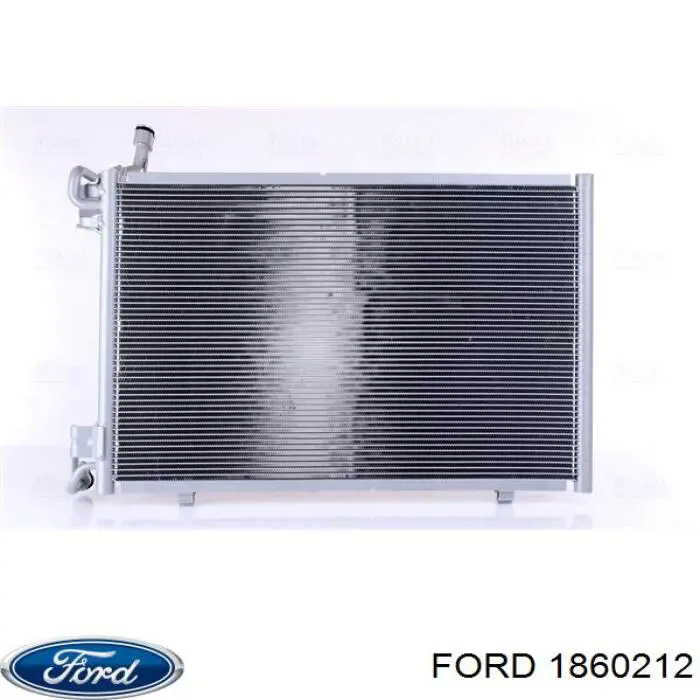 1860212 Ford Radiador de aire acondicionado