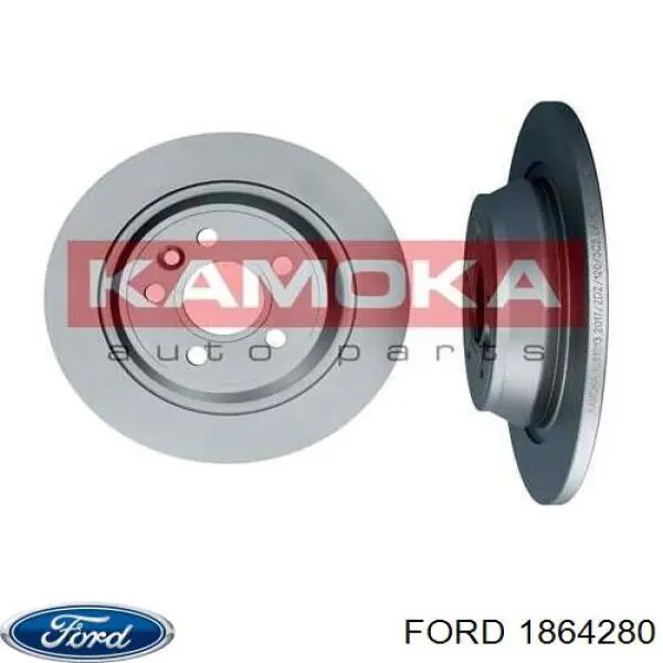 Disco de freno trasero 1864280 Ford