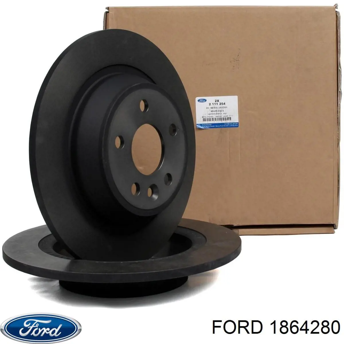 Disco de freno trasero Ford 1864280 precio, desde 34,76 EUR