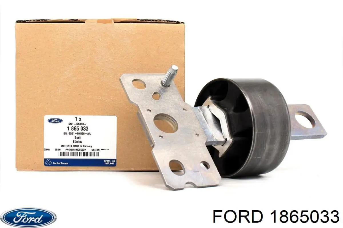 Buje delantero del brazo longitudinal trasero Ford 1865033 precio, desde 25,58 EUR
