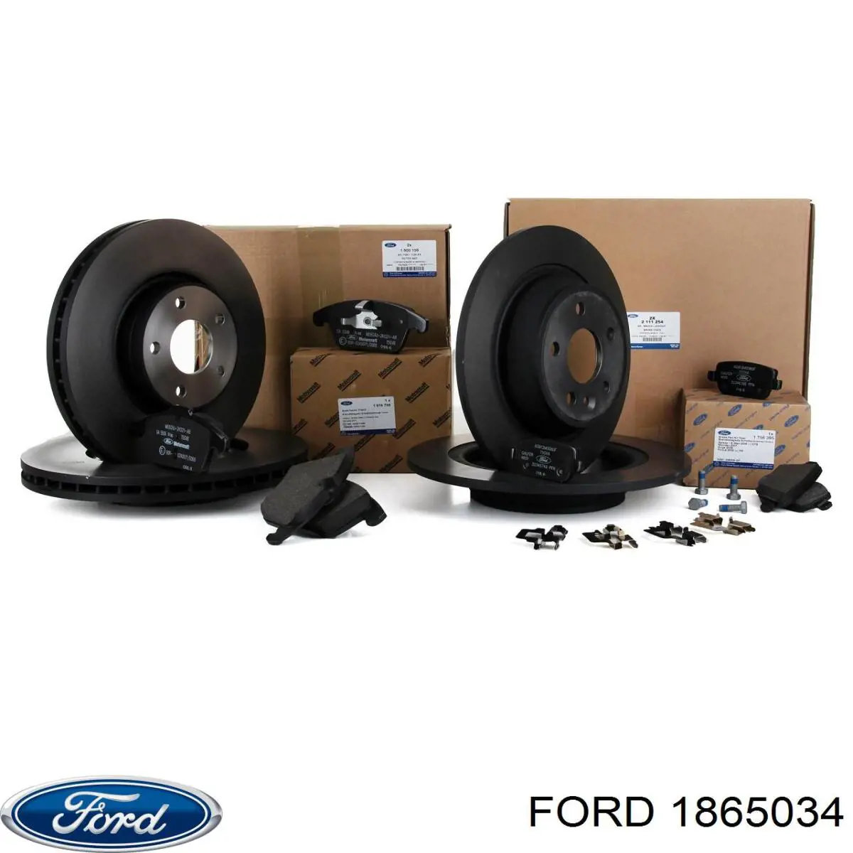 Comprar 1865034 Ford Buje delantero del brazo longitudinal trasero