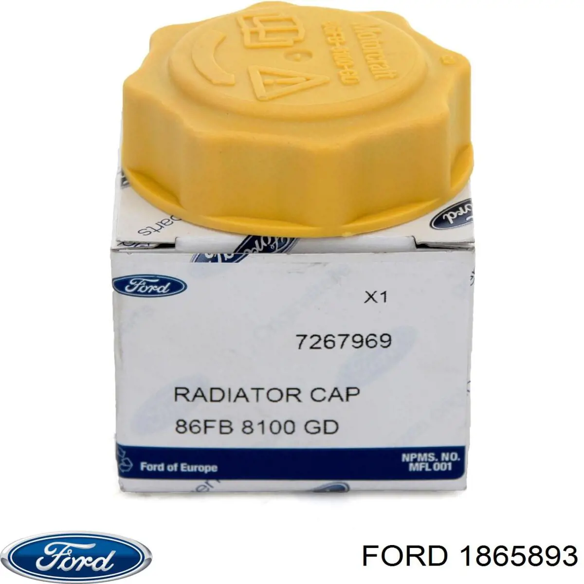 Correa de alternador 1865893 Ford