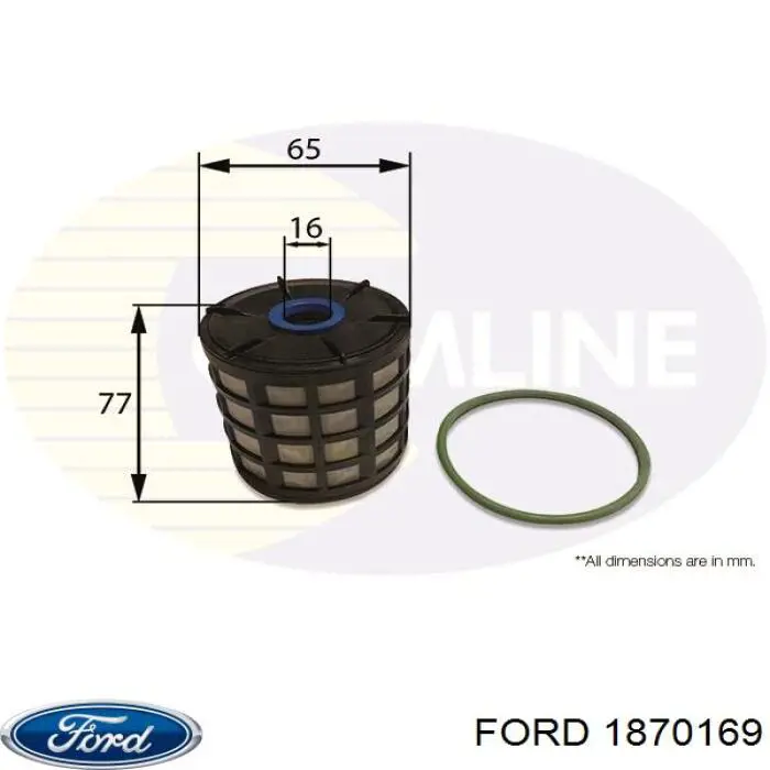 Filtro combustible Ford 1870169 precio, desde 18,22 EUR
