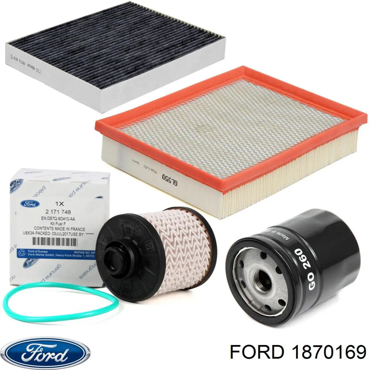 Filtro de gasoil Ford 1870169