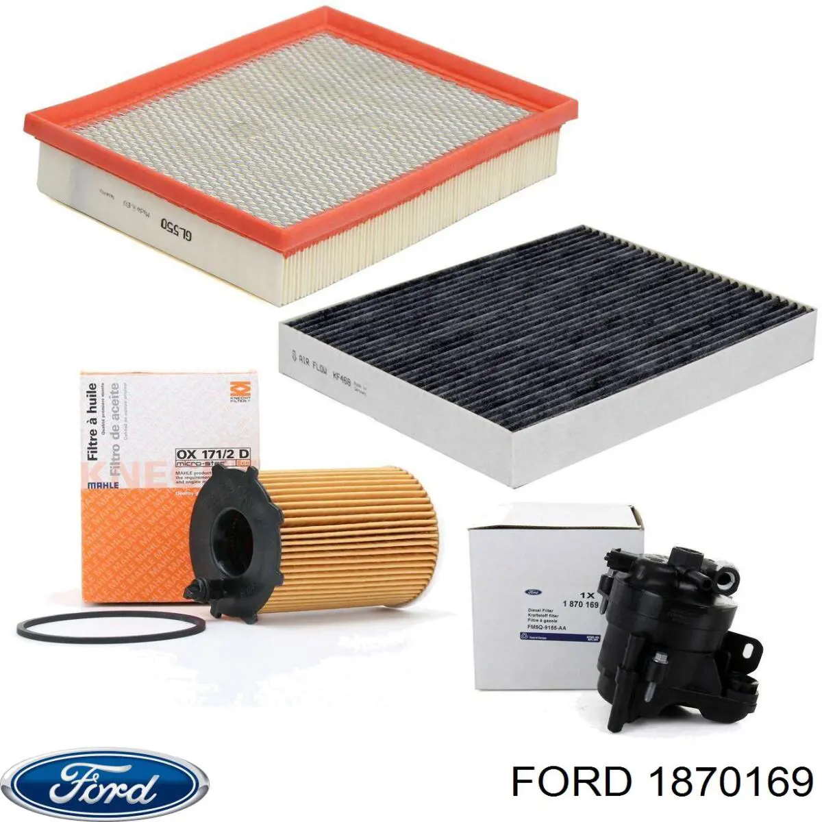 Filtro de gasoil Ford 1870169