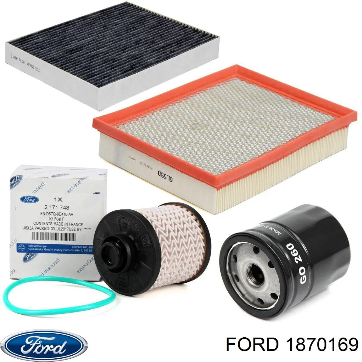 1870169 Ford Filtro de gasolina