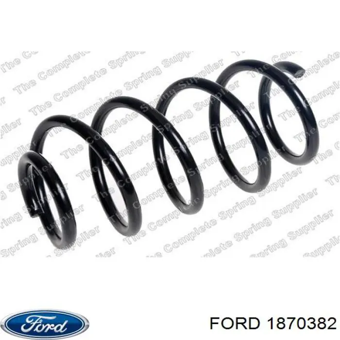 1870382 Ford muelle de suspensión eje delantero