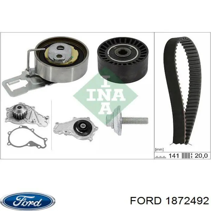 Tensor de la correa de distribución Ford 1872492 precio, desde 38,00 EUR