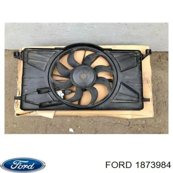 1873984 Ford ventilador (rodete +motor refrigeración del motor con electromotor completo)