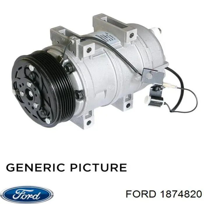 GV61-19D629-DB Ford compresor de aire acondicionado