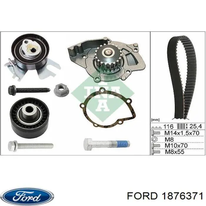 1876371 Ford correa distribucion