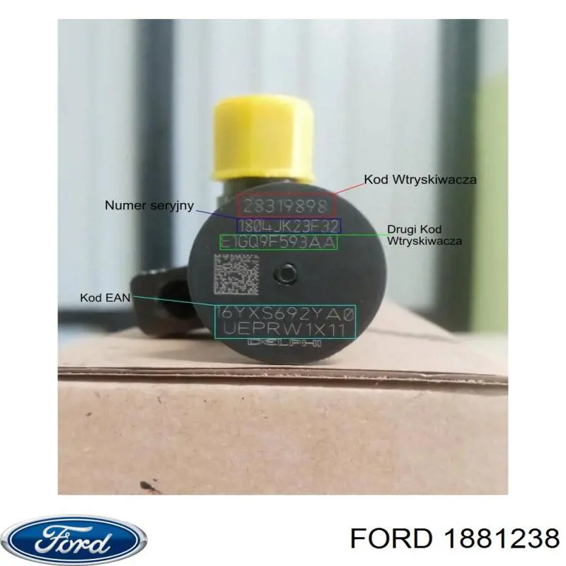 Inyectores Ford 1881238 precio, desde 331,90 EUR