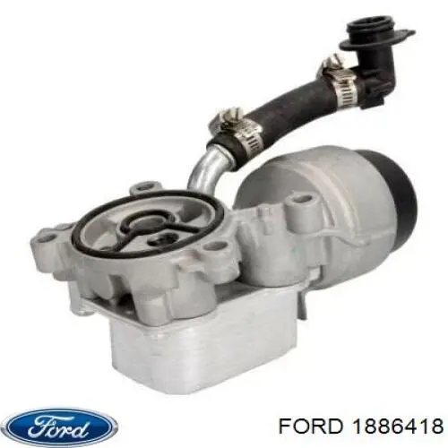 1886418 Ford radiador de aceite, bajo de filtro
