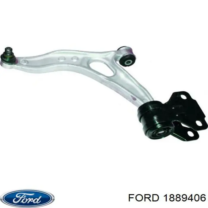 1889406 Ford barra oscilante, suspensión de ruedas delantera, inferior izquierda