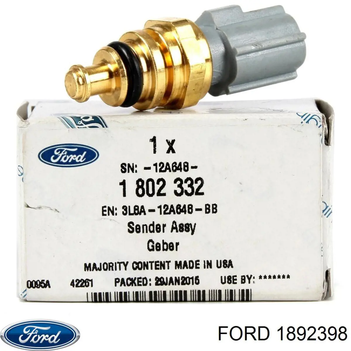 1892398 Ford sensor de temperatura del refrigerante