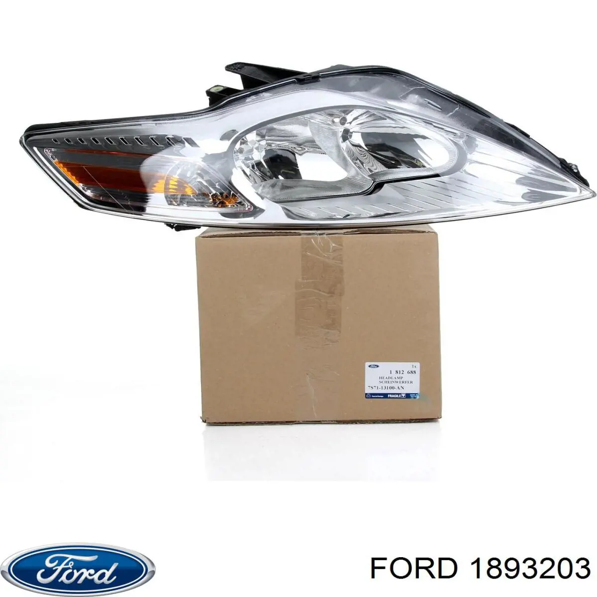 Faro izquierdo 1751684 Ford