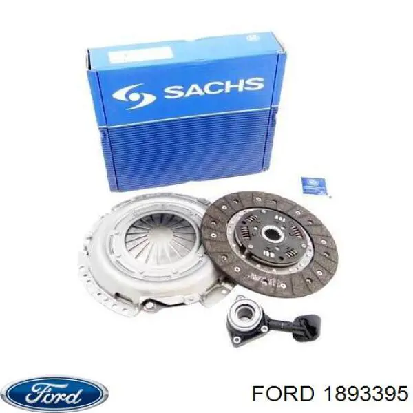 1893395 Ford kit de embrague (3 partes)