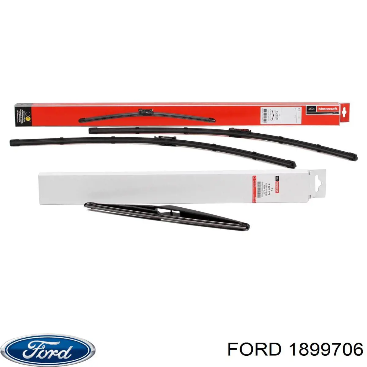 Limpiaparabrisas delanteras 1899706 Ford
