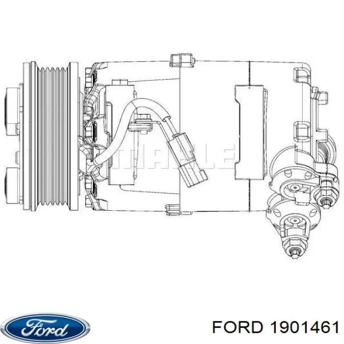 Comprar 1901461 Ford Compresor de aire acondicionado coche