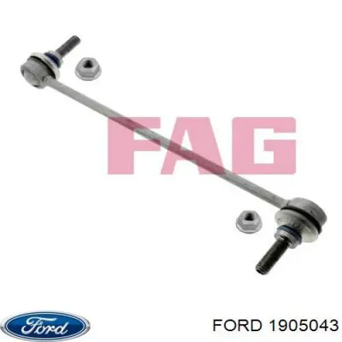 Soporte de barra estabilizadora delantera Ford Fiesta CB1